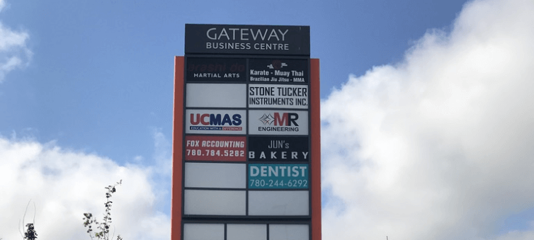 Exterior Business Signage by Edmonton Signs, AB
