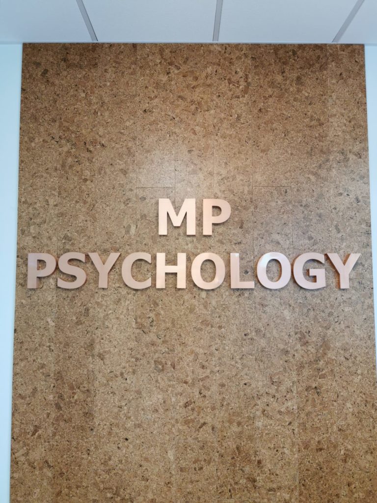 MP Psychology Diemensional Letters by Mega Signs in Edmonton