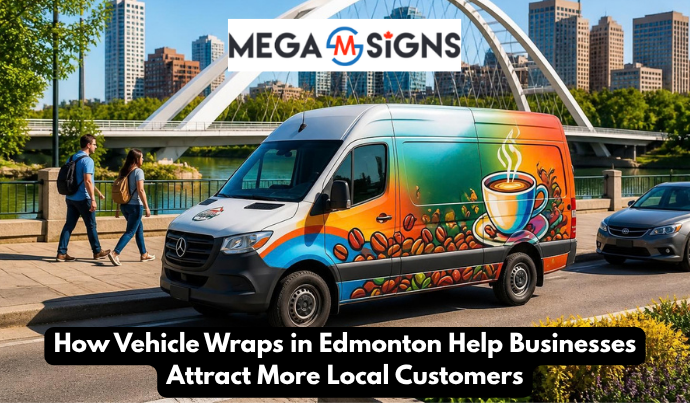 Custom vehicle wraps in Edmonton helping local businesses promote their brand
